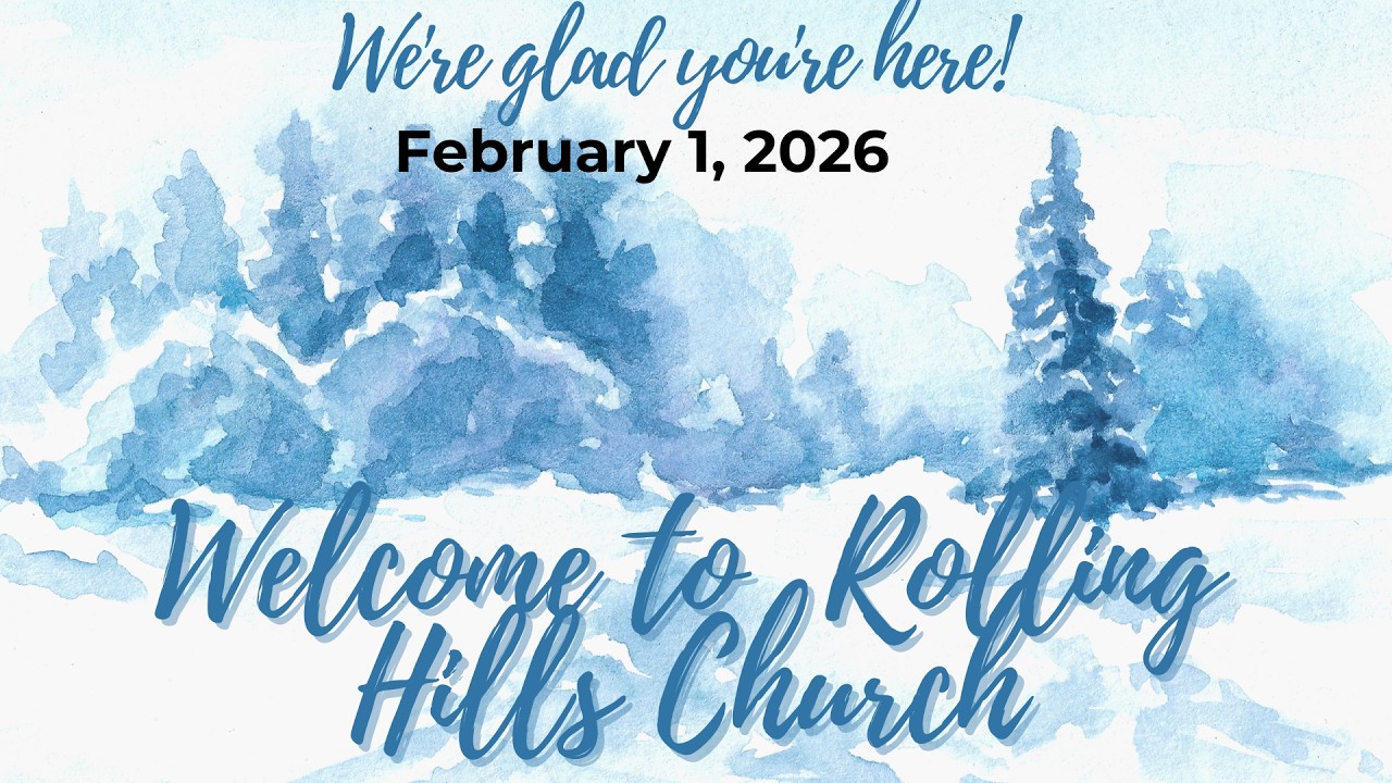 Morning Worship Feb 1st 2026