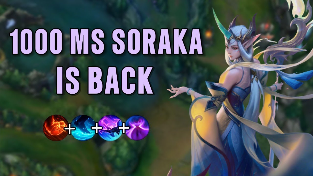 1000MS SORAKA IS BACK | Challenger Soraka Support | League of Legends