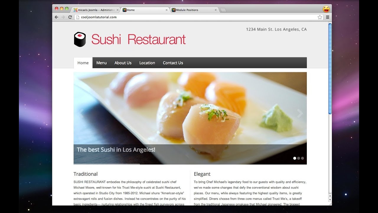Build a Joomla Website in 1 Hour! - 2013