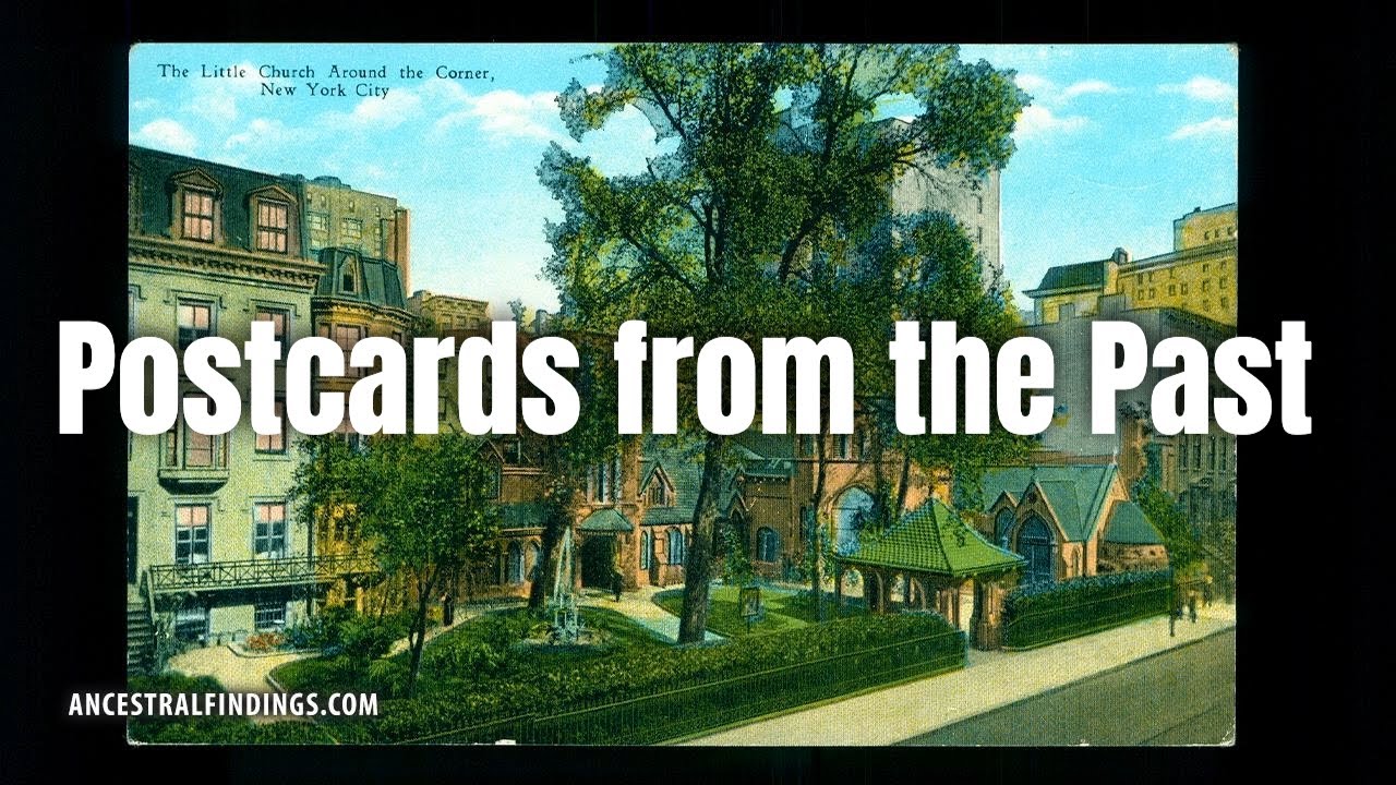 AF-1111: The Little Church Around the Corner New York City | Postcards from the Past