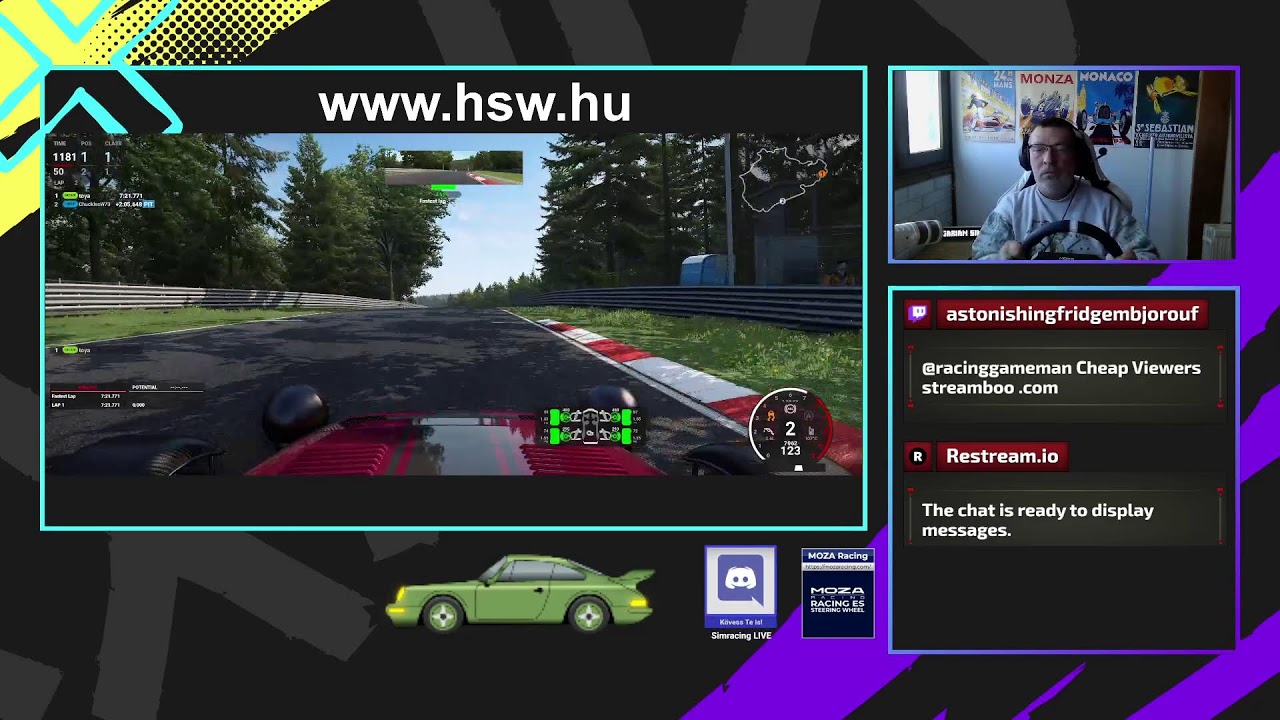 HSW Simracing LIVE Channel!