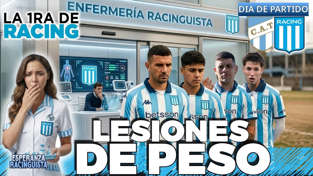 COSTAS REMIENDA EL EQUIPO + ¿MARTIRENA SE BAJÓ? + MUCHO PIBE CONCENTRADO || LA 1RA DE RACING
