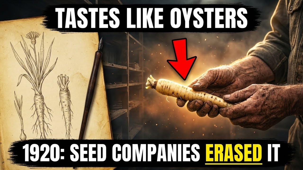 The Root That Tastes Like Oysters. Grows Forever. Costs Nothing. Why Did Seed Companies Erase It?