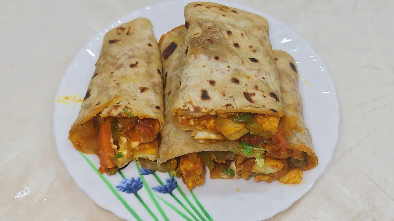 Kadai Panner Roll Home made Recipe| పిల్లలకు లంచ్ బాక్స్ల అలాగే ఈవెనింగ్ టైం స్నాక్స్ గా తినేరెసిపీ