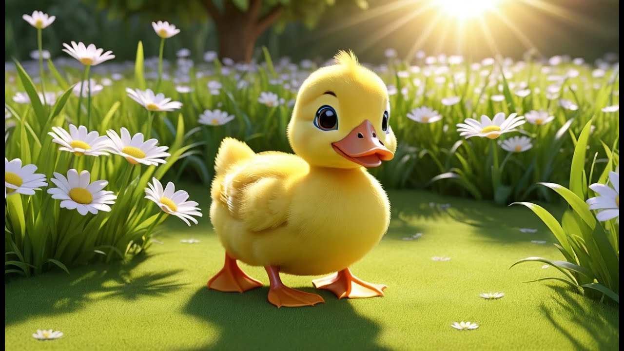 Baby Duck, Quick, Quick, Quick | Fun Pond Adventure Song | Toddler Movement and Counting Rhyme
