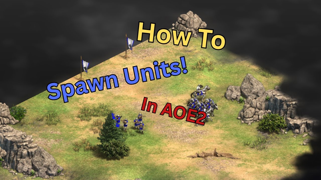 How To Spawn Units In AOEII.