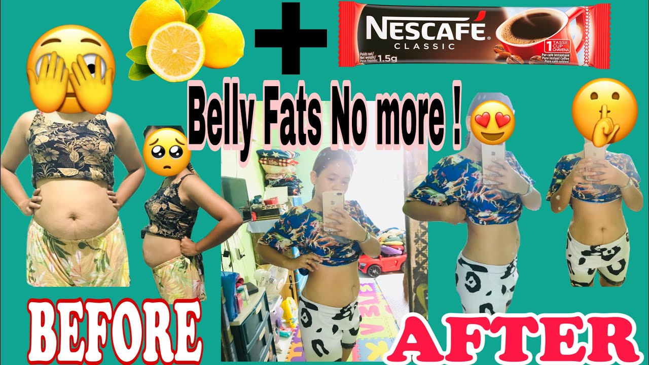 BELLY FATS NO MORE IN JUST 7DAYS WITHOUT EXERCISE😱| LEMON+COFFEE | EDZ YORDAN