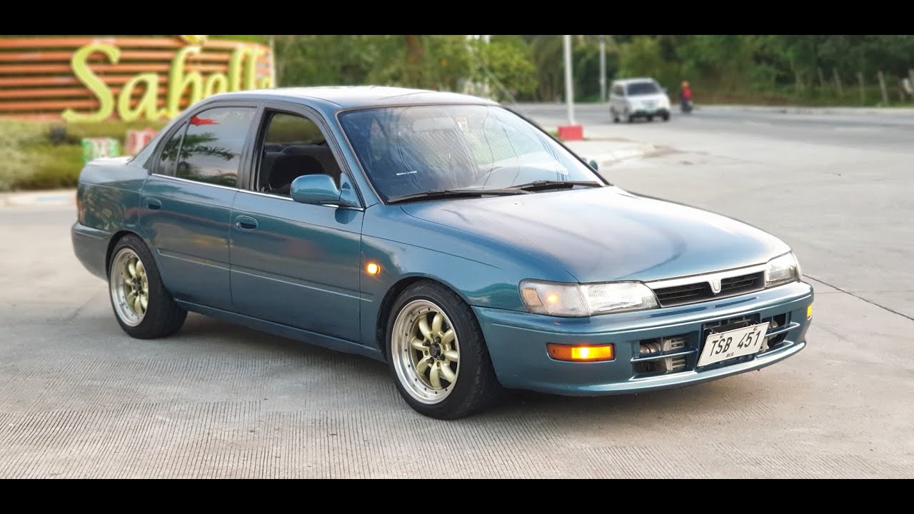 PROJECT CAR TOYOTA COROLLA BIGBODY 4EFTE TURBO ENGINE LOADED POGI LOADED CALL OR TXT 09553447806