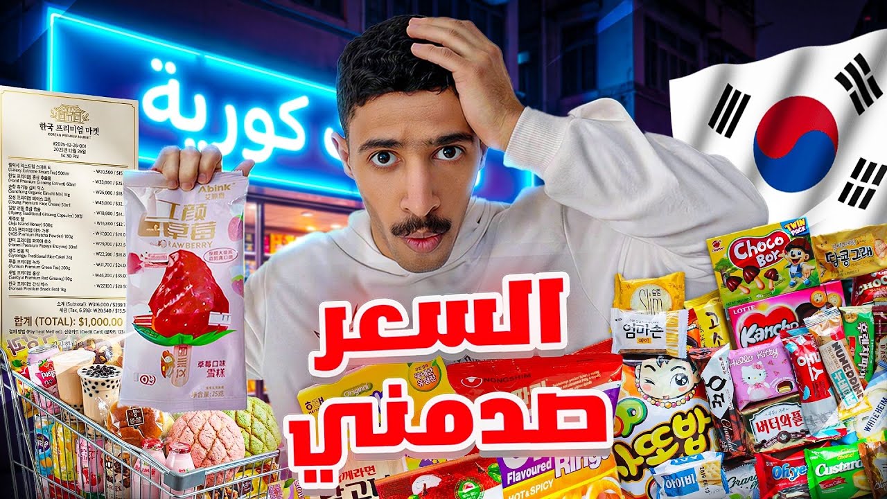تجربة منتجات كورية يابانية الجزء الأول 🇯🇵🇰🇷