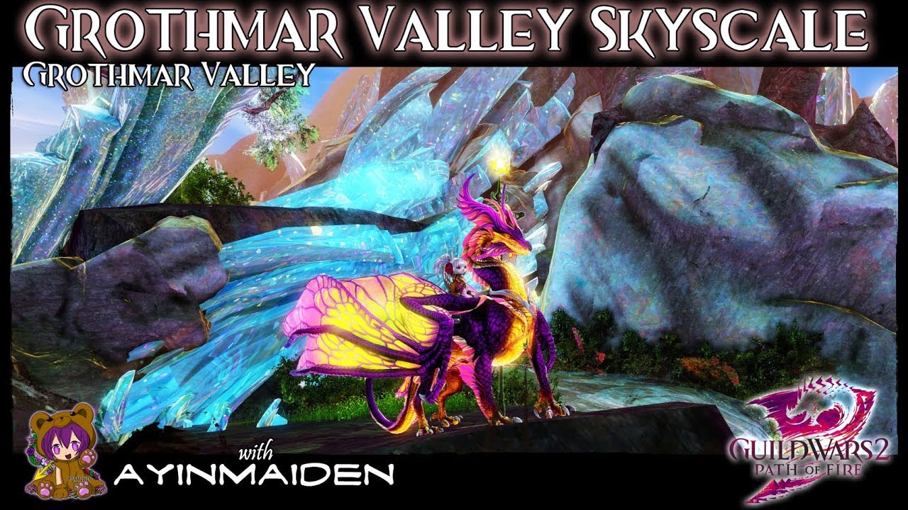 GW2 Grothmar Valley Skyscale (Gold)