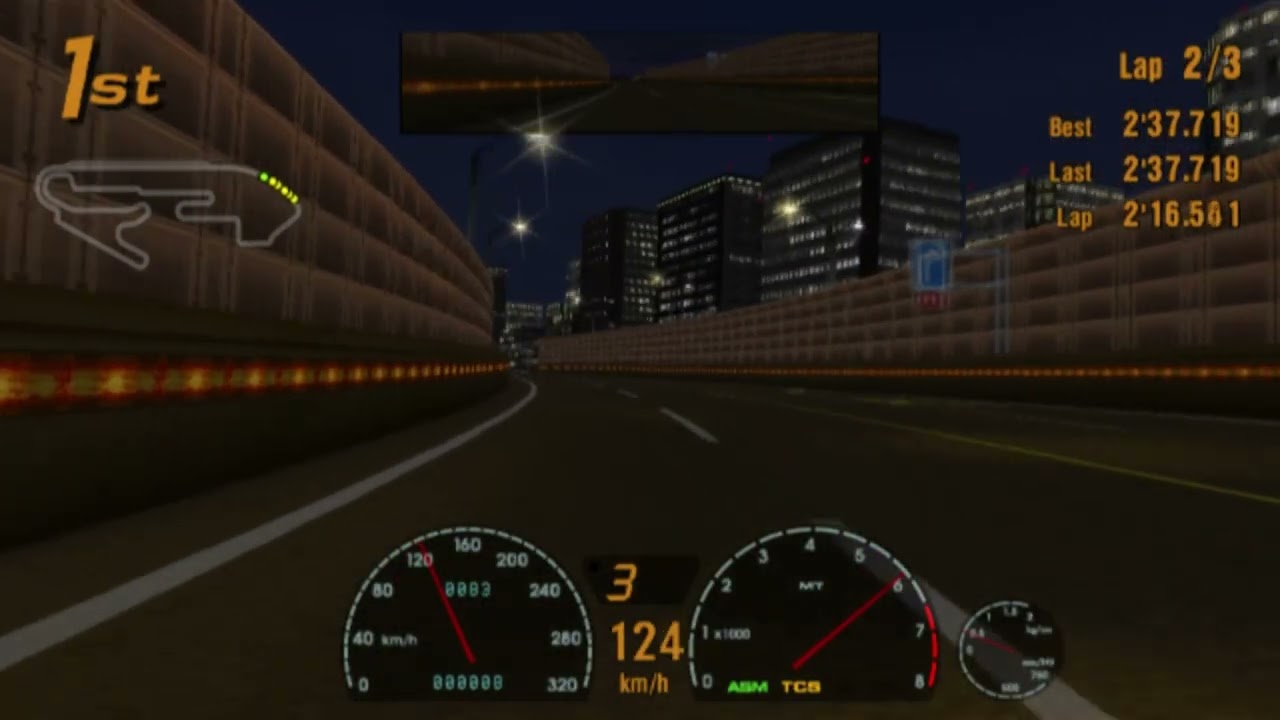 Gran Turismo 3 - Race 033 - Special Stage Route 11 - Backward - 3 Laps