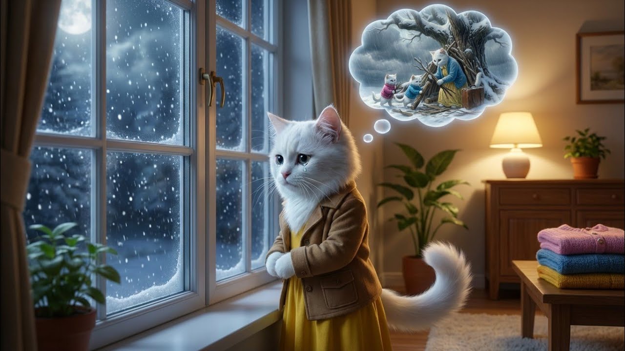A Mother Cat New Life ❤️ From Cold Snow to a Warm Home Emotional Animal Story (Part 2)