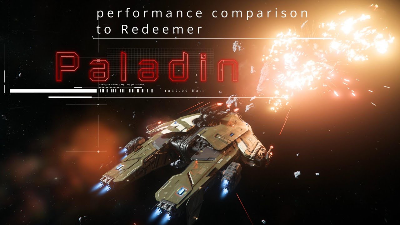 Star Citizen | Paladin: сравнение с Redeemer. Проверка интерьера и боевой системы.