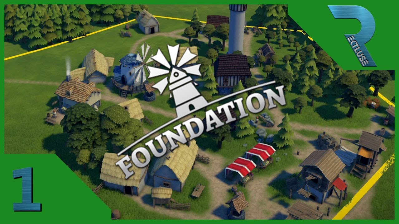 Foundation Let's Play a Medieval building sim.