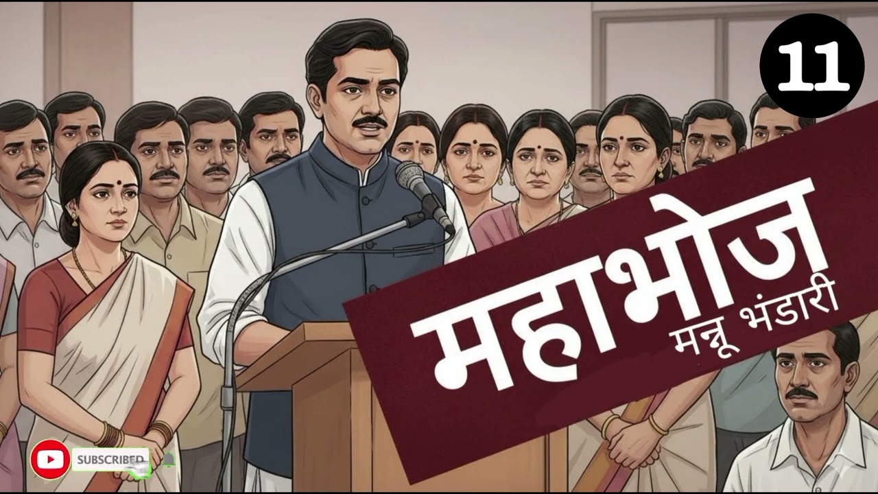 Mahabhoj Upanyas | महाभोज उपन्यास | Mannu Bhandari | Part-11 | Hindi Audiobook | CCF | CU