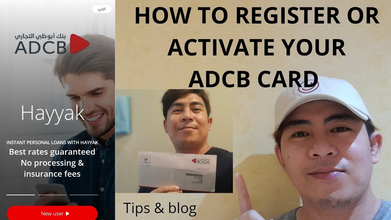 PAANO i-REGISTER O i-ACTIVATE ANG ADCB HAYYAK CARD (2022)