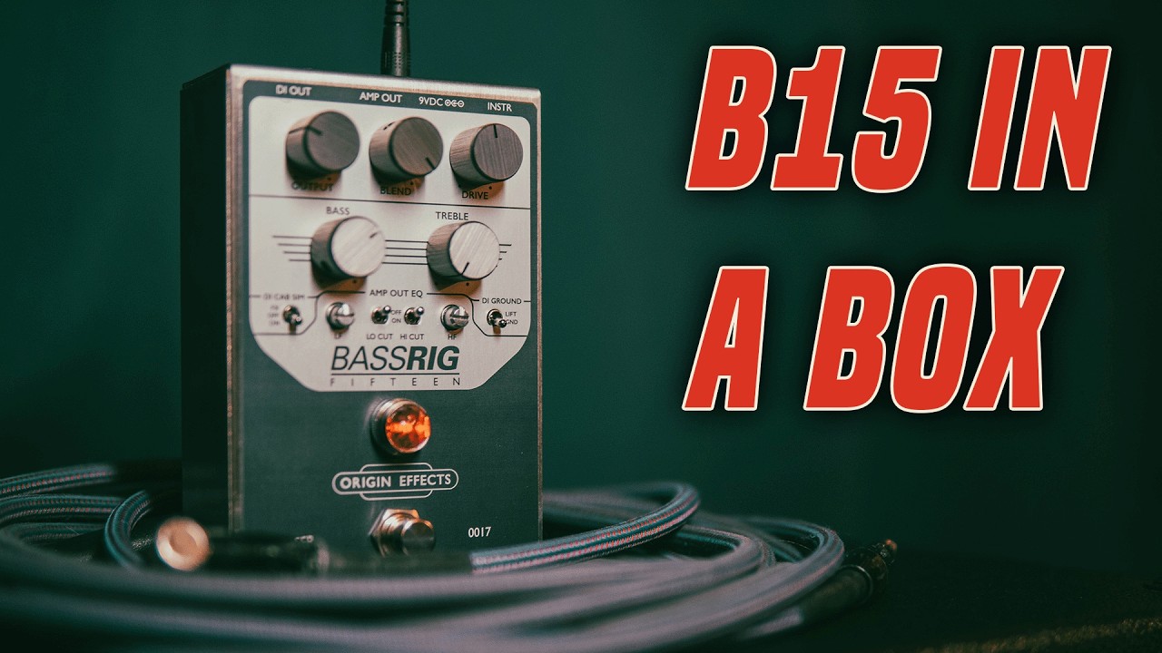 Легендарный Ampeg B15 в педали &mdash; обзор Origin Effects Bassrig Fifteen