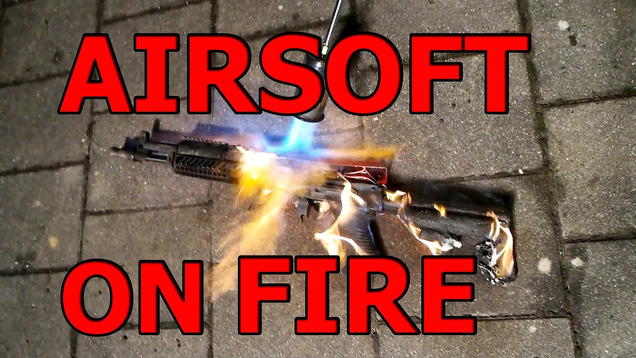 AIRSOFT ON FIRE E&L AK Extreme Test GSP Airsoft german