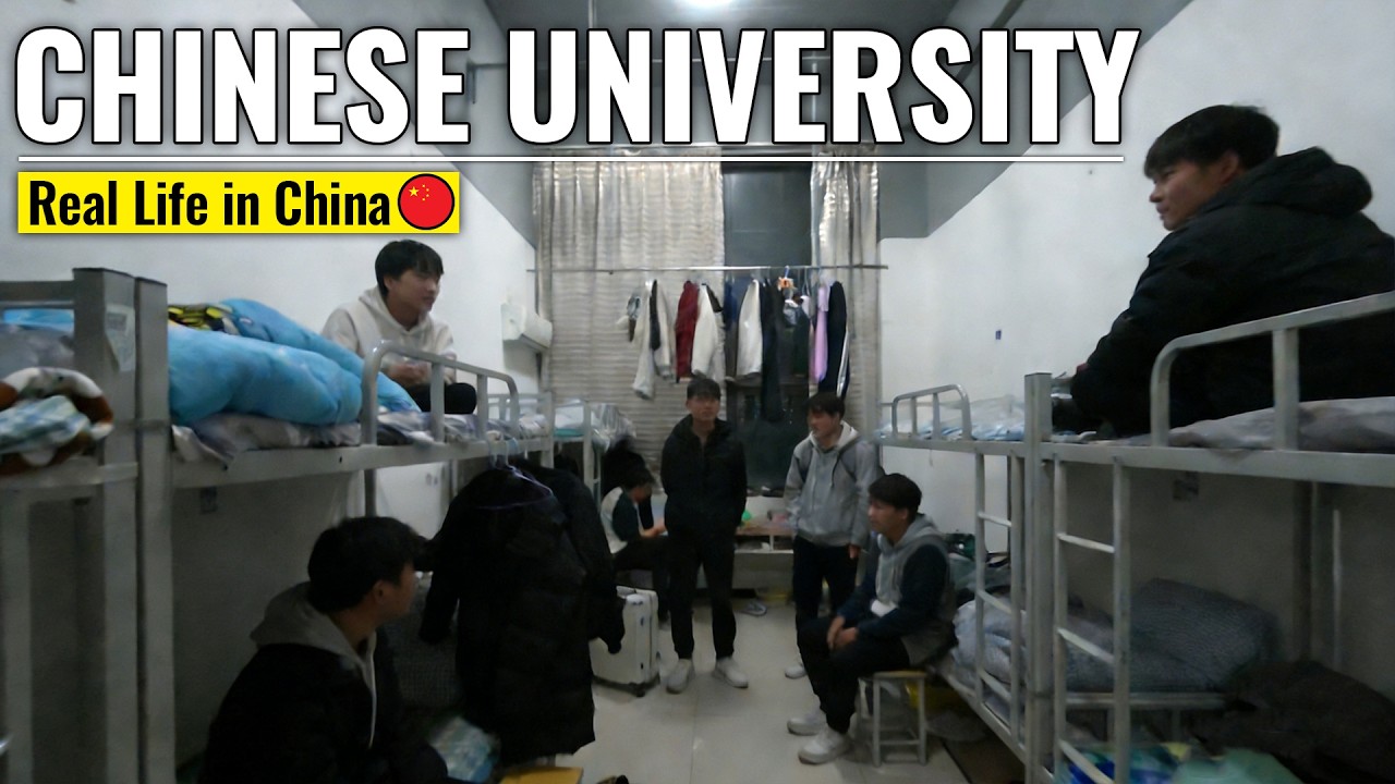 Day in the Life of a Chinese College Student | China documentary university life