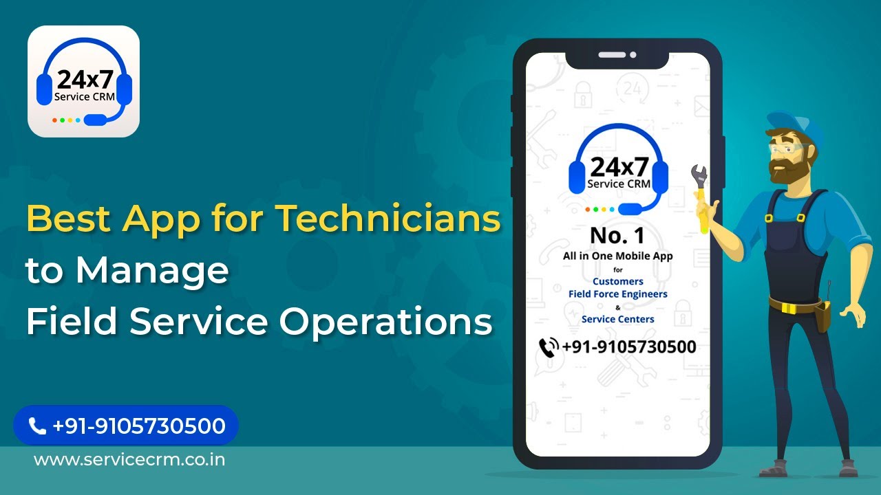 Best App for technicians to manage field service technicians