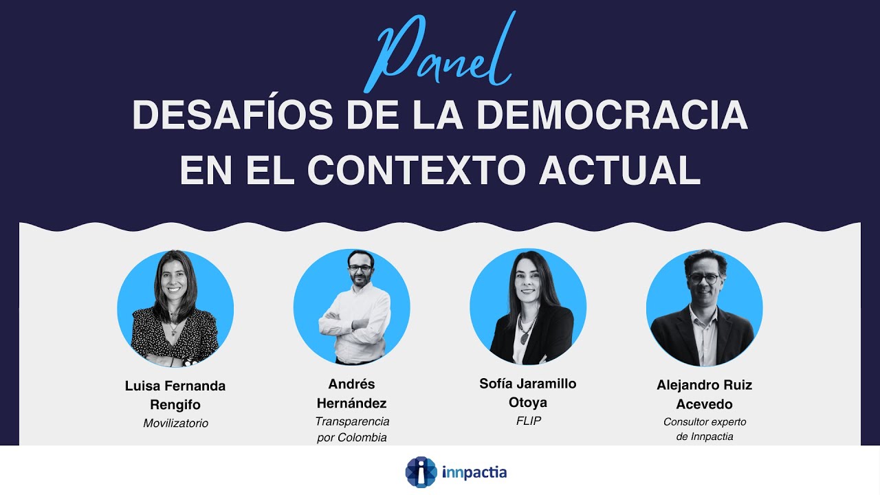 Panel Desafíos de la democracia en el contexto actual