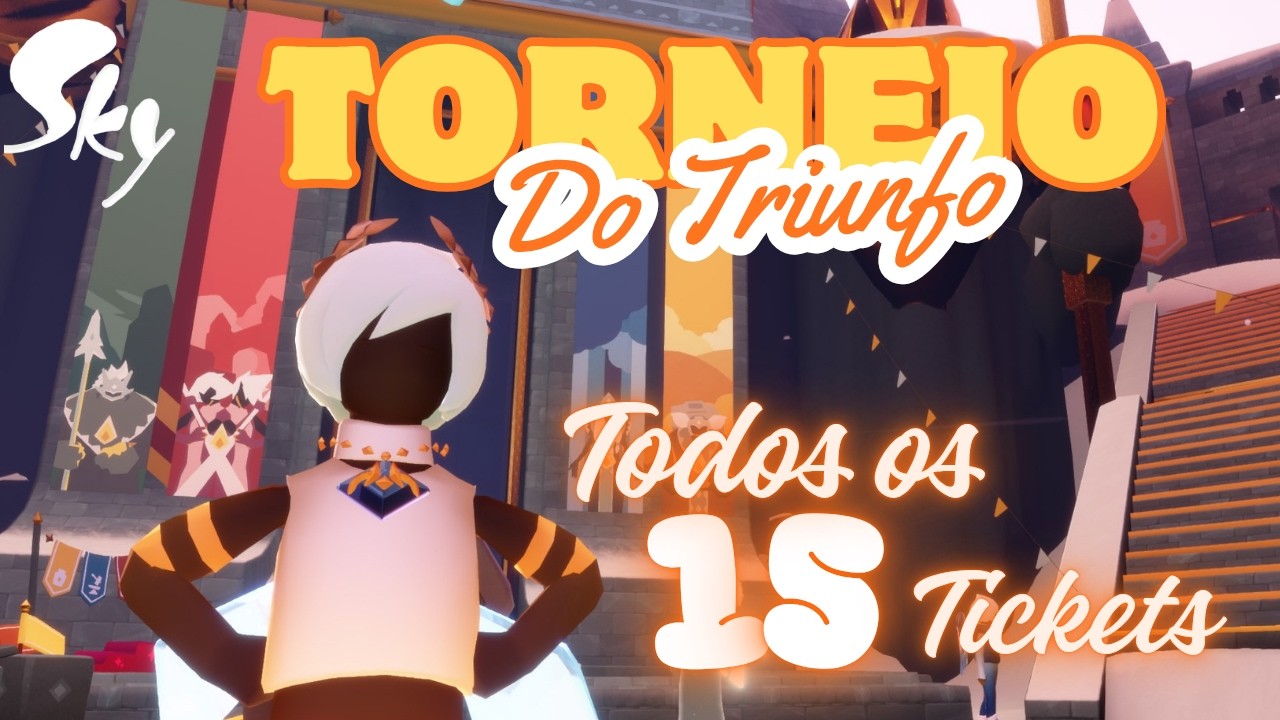 Coletando todos os tickets do Evento Torneio do Triunfo | Torneio do Triunfo | Sky Children of Light