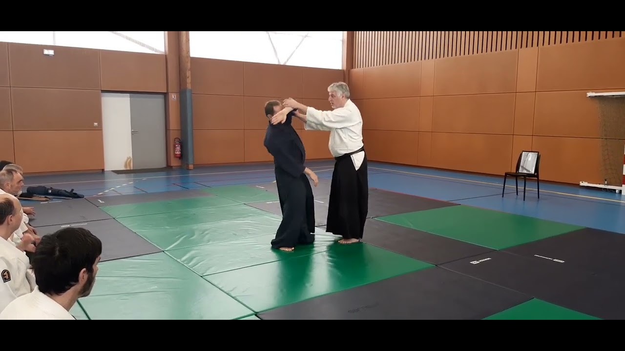 Yokomen uchi kokyo nage