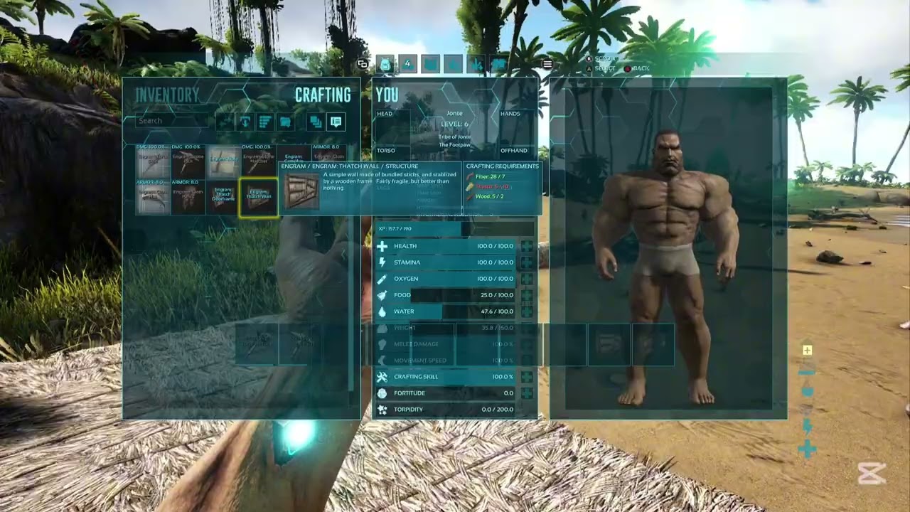 Playing ARK Survival I'm a building a house! Episode 1