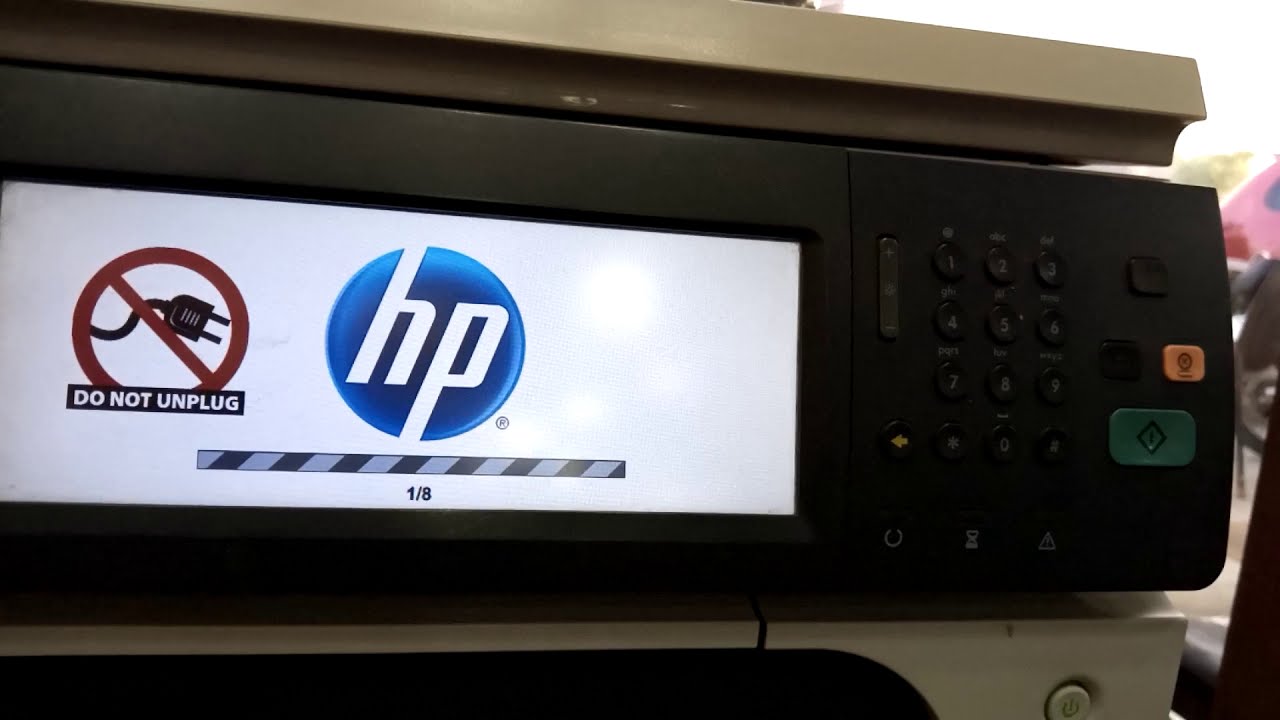 HP CM4540 99.09.67 Error Firmware Update - Software Update