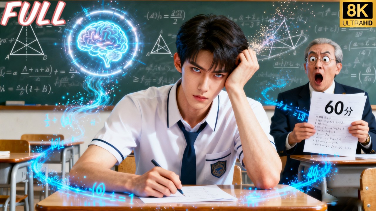 Always scoring 60? Principal shocked—he’s been holding back! Math genius revealed!