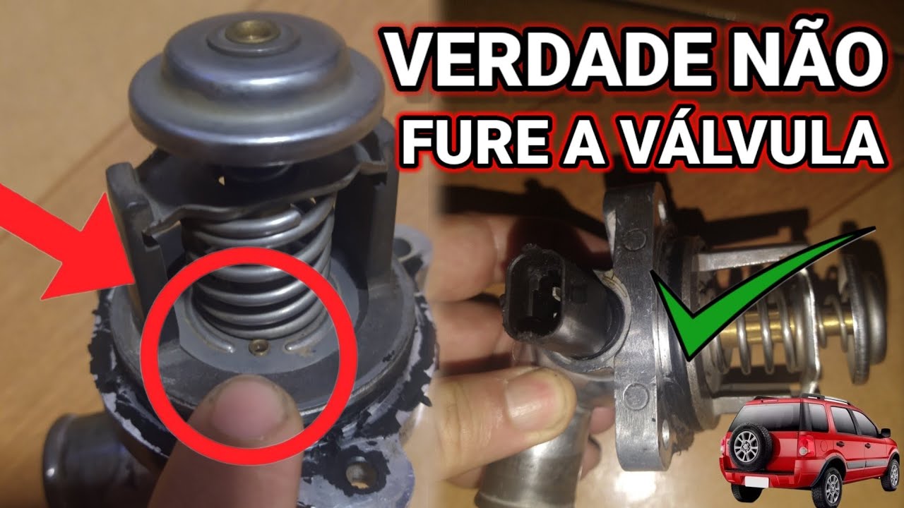 Válvula Termostática eletrônica verdade ou mentira sobre o furinho