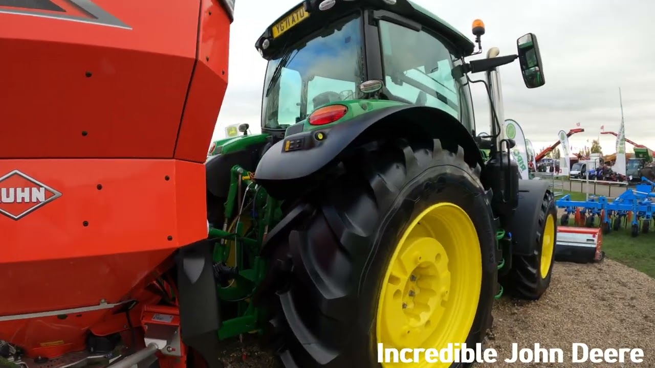 2021 John Deere 6155R Ultimate Editn 6.8 Litre 6-Cyl Diesel Tractor (155/171/195HP) Ripon at MMS2021