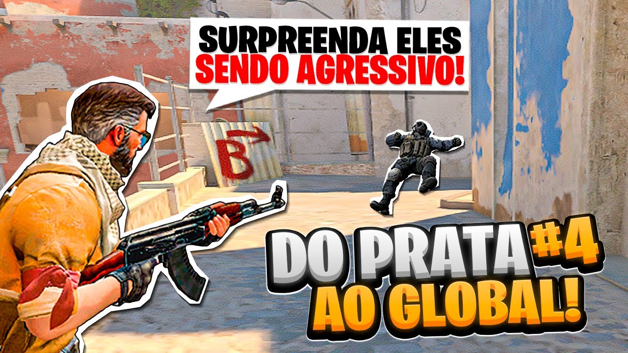 do PRATA ao GLOBAL #4 ( Como ser AGRESSIVO no CS2! )