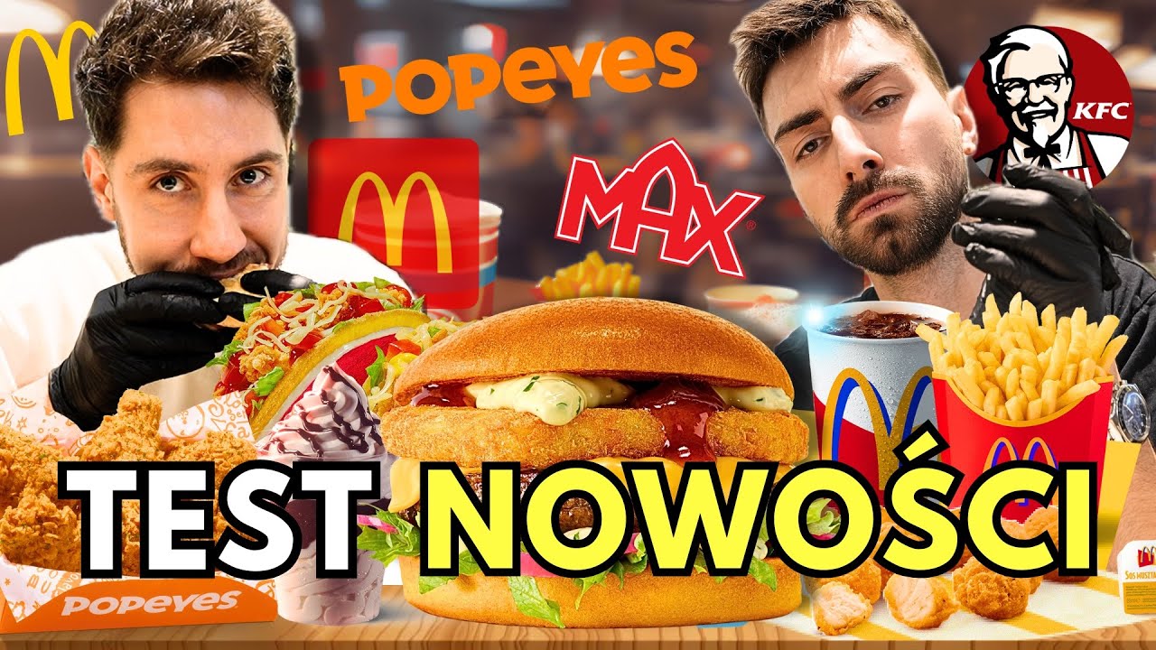 NOWOŚCI w FastFoodach 2025 - "To śmierdzi skarpetą"