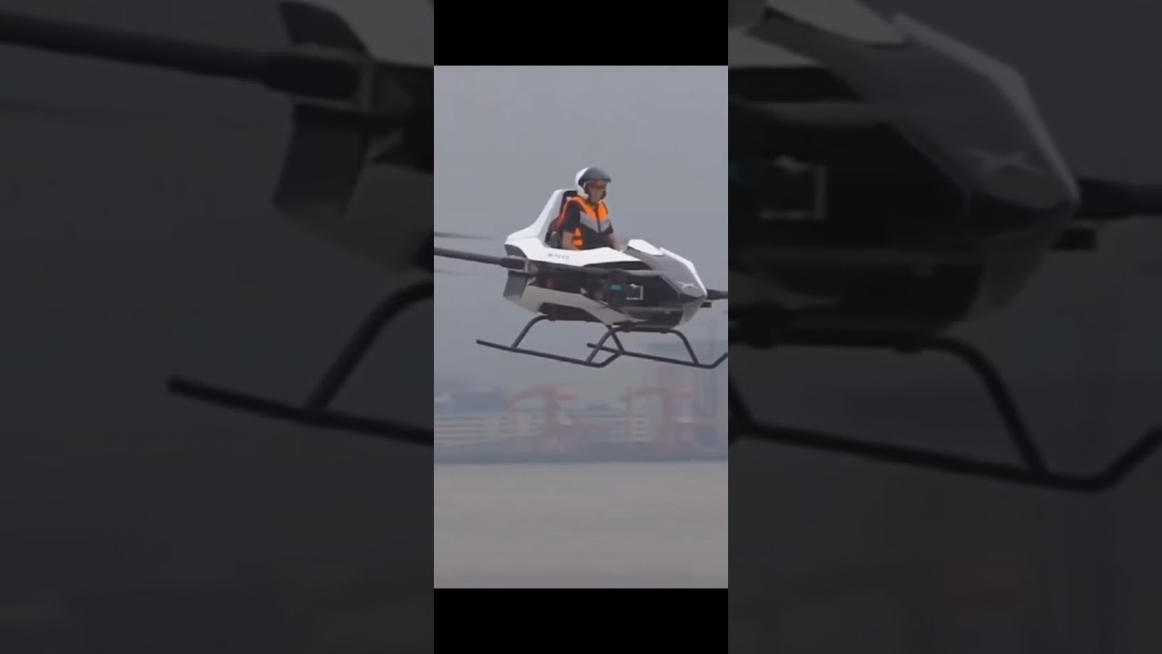 Amazing drone flying on the sky with a man#youtube #naturlig