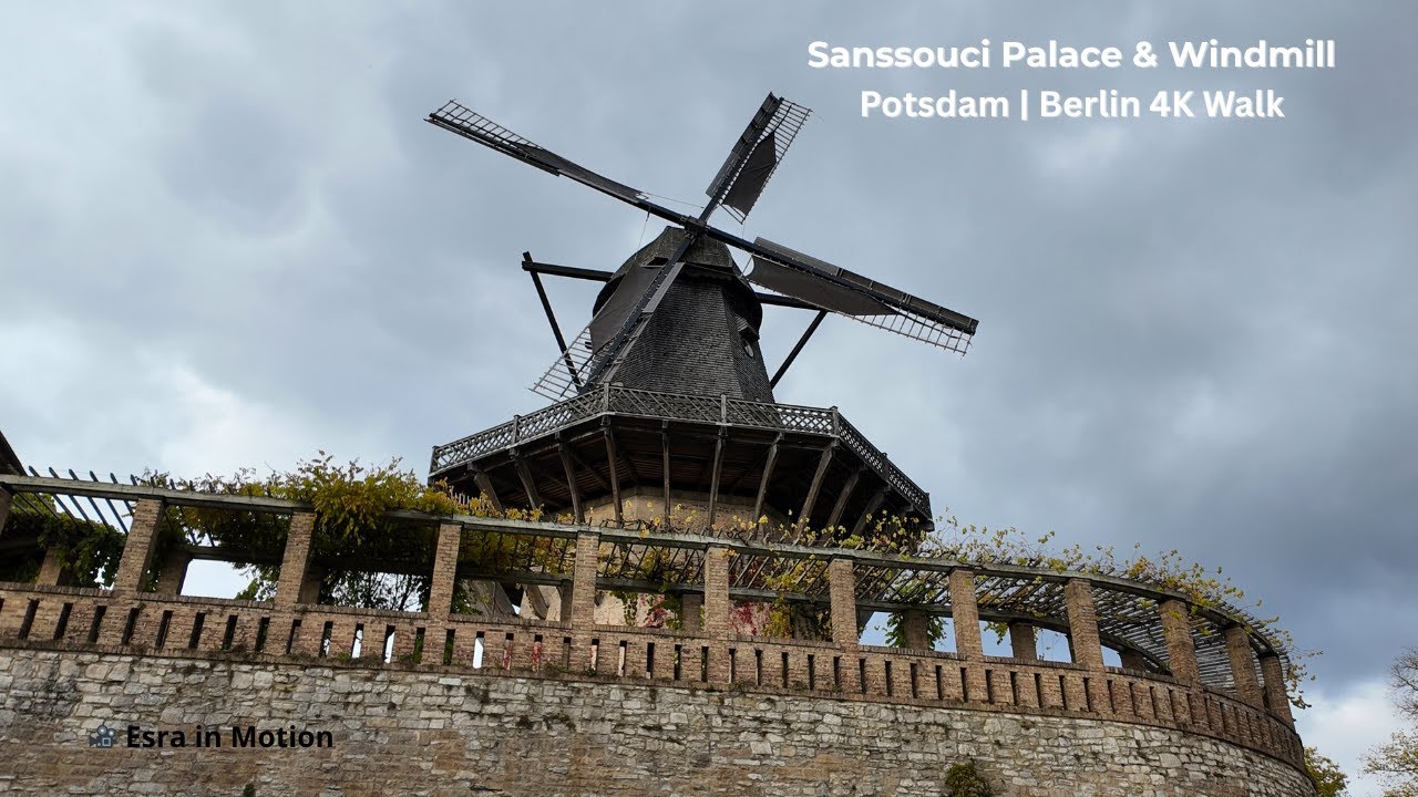 🇩🇪 Walking Tour: Sanssouci Palace & Gardens | Potsdam (4K)