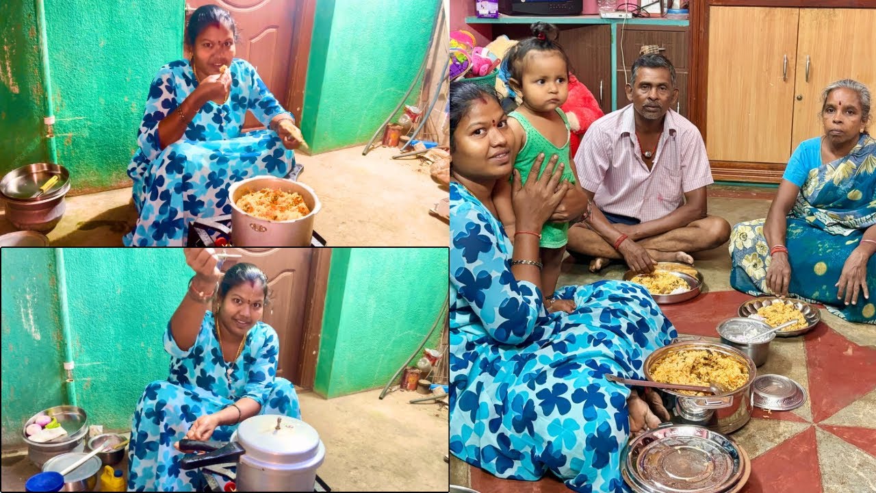 என்னதான் டபரா ல செய்தாலும் குக்கர் பிரியாணி மாதிரி வராது | Cooker Biryani | Mutton Cooker Biryani