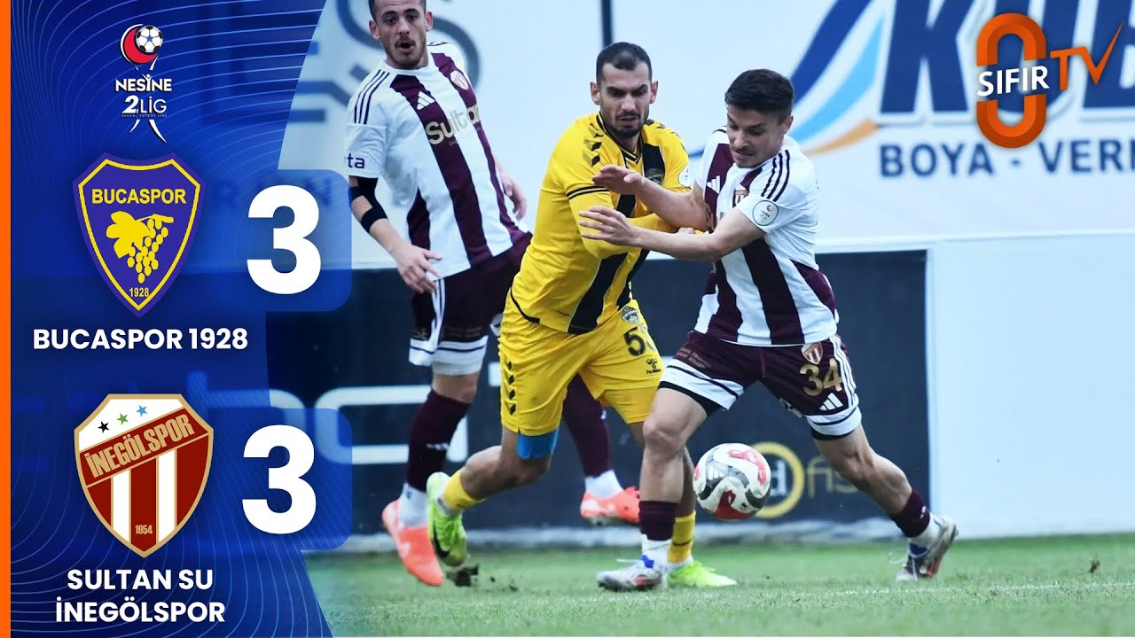 Bucaspor 1928 (3 - 3) Sultan Su İnegölspor | Maç Özeti