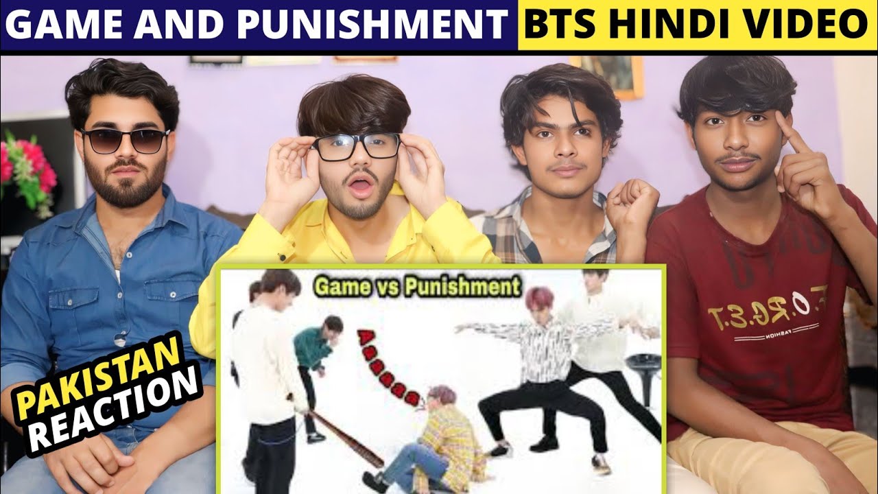 Bts Game And Punishment Challenge In Hindi - Part 1 - Pakistani Reaction - For You Reaction