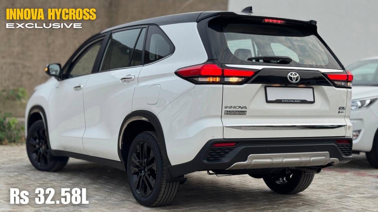 New Toyota Innova Hycross Exclusive Edition 2025 ❤️ ZX(O) Top Model with Legendar Interiors | White