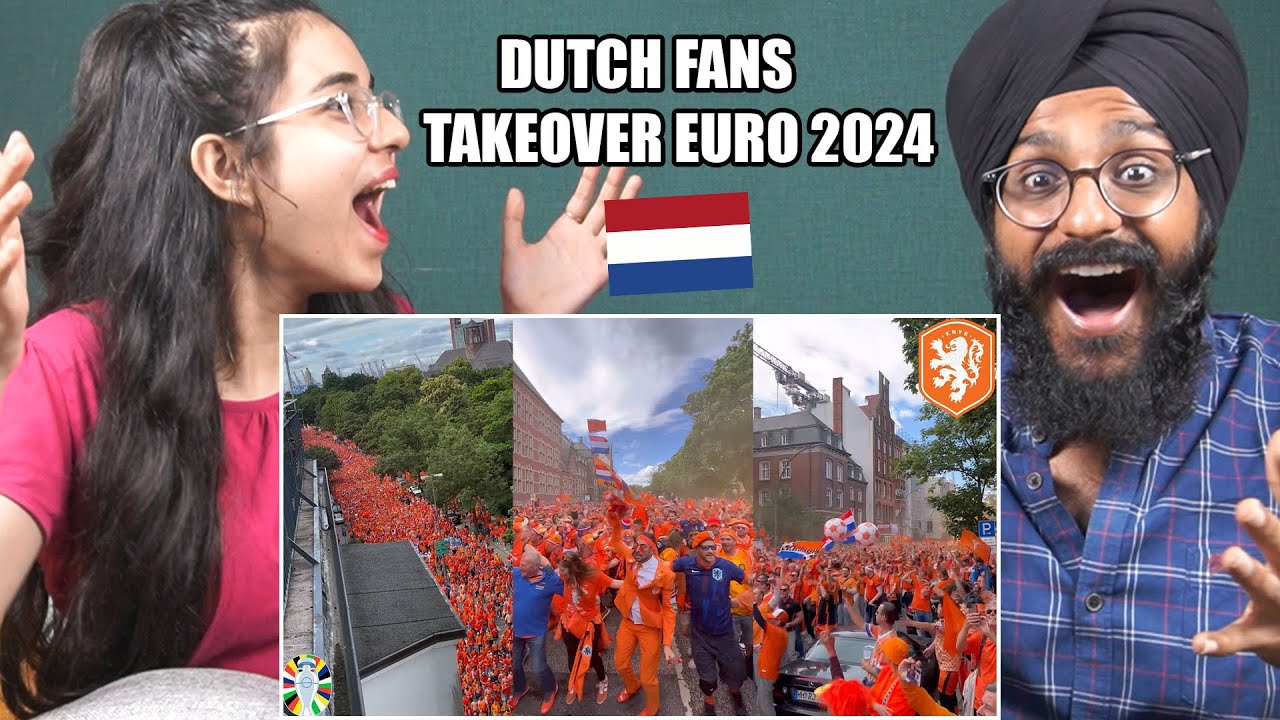Reaction To INSANE Netherlands Football Fans at EURO 2024!!
