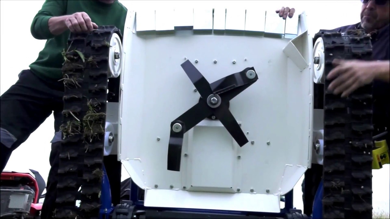 X Rot slope mulcher radio controlled - roundview