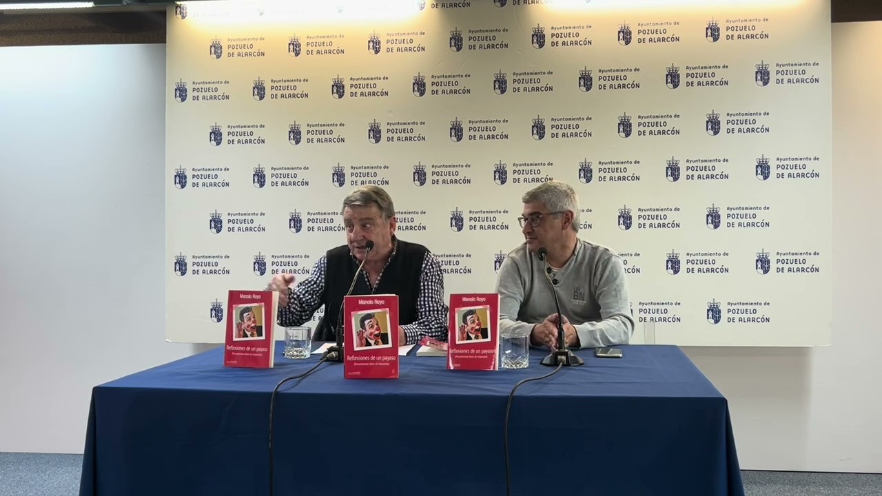 Presentación de ‘Reflexiones de un payaso’ de Manolo Royo y Esstudio Ediciones.