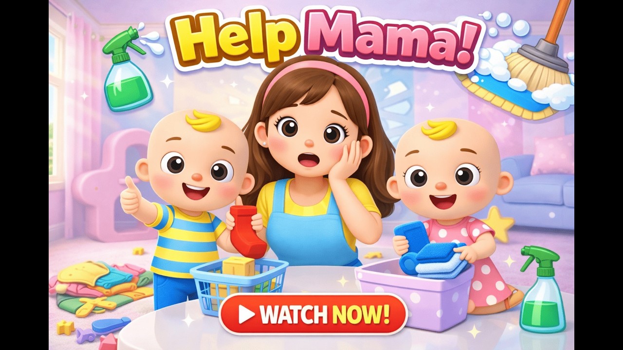 HELP MAMA! | Koo Koo Bells | Kids Rhyme