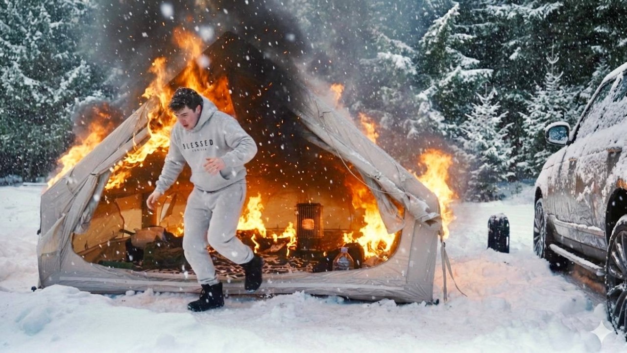 I just wanted to go solo camping in the mountains, but everything changed.