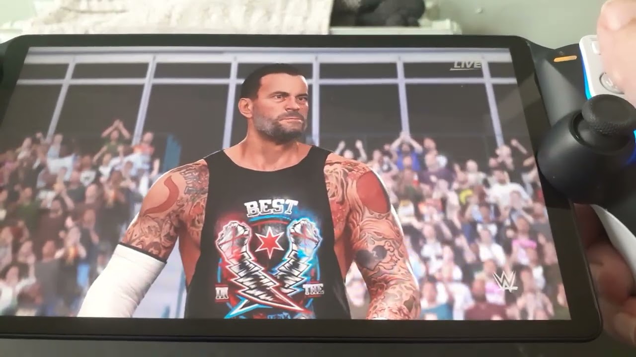 PS PORTAL WWE 2K25 GAME PLAY TEST