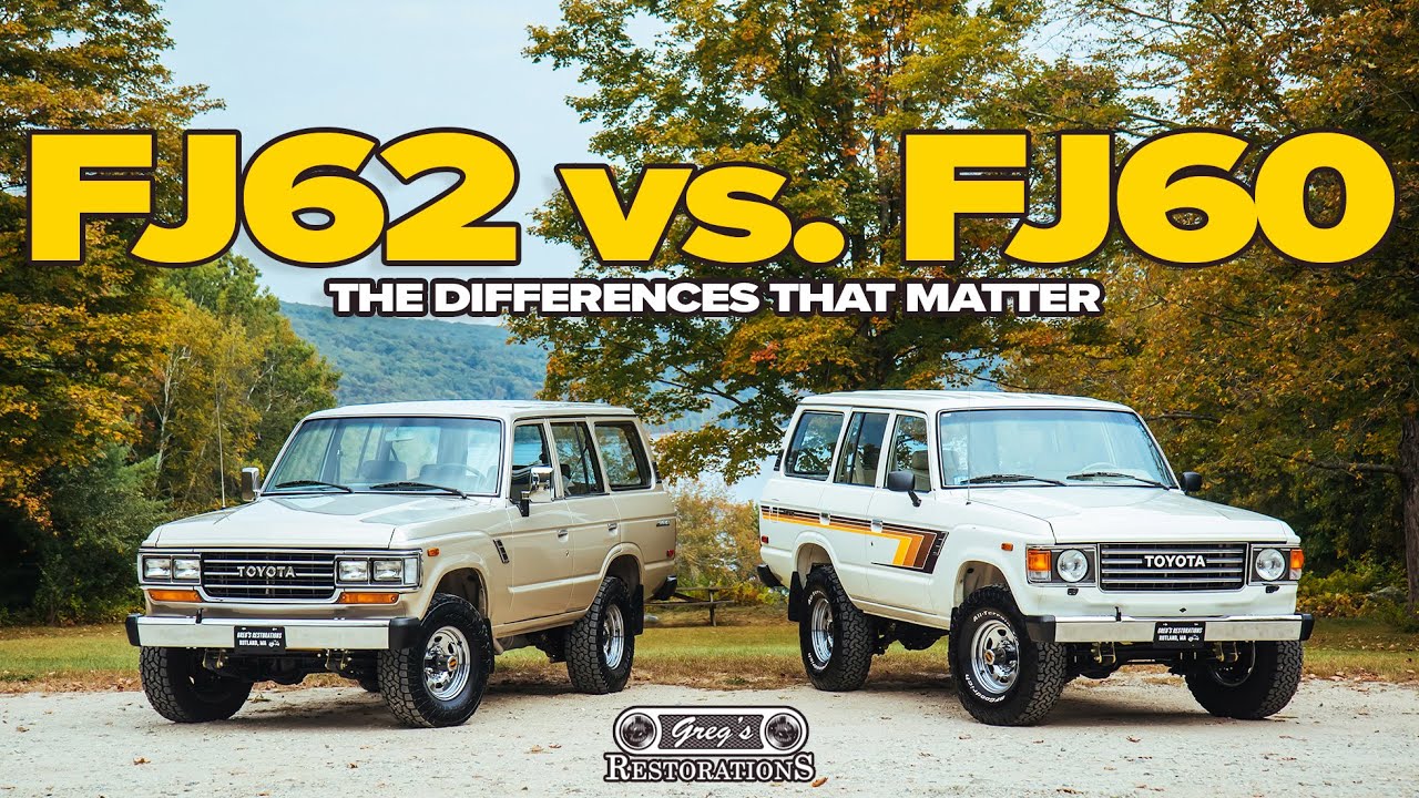 Перед покупкой: сравнение Toyota Land Cruiser FJ60 и FJ62!