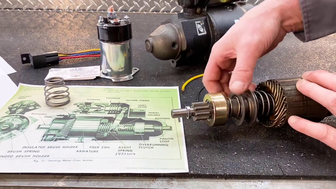 Solenoid Not Working On Early Delco Starters