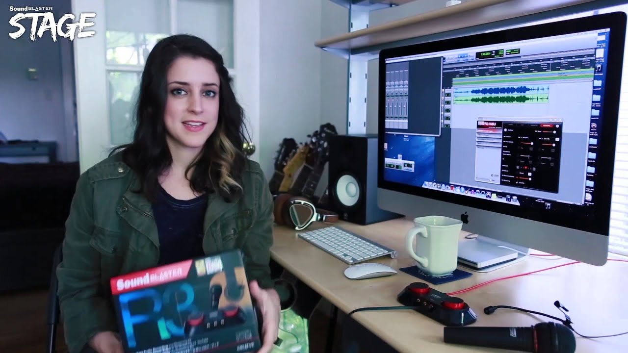 Sound Blaster R3 Recording Kit Package with Lindsey Pavao