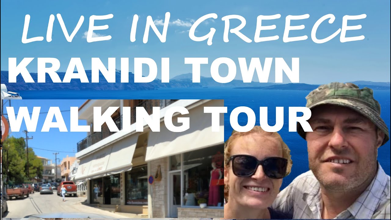A Walk Through Our Greek Town - (KRANIDI) - Greece | Ermionida | Peleponnese - Living in Greece